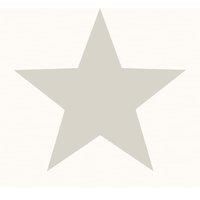 Noordwand Wallpaper Friends & Coffee Big Stars White and Metallic