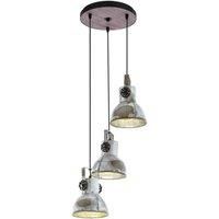 Pagazzi Lighting Branwen 3 Light Industrial Ceiling Pendant PEG038