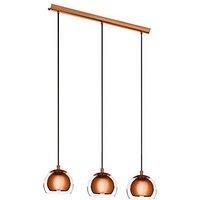 EGLO Pendant Lamp, Copper, 40 W, Copper