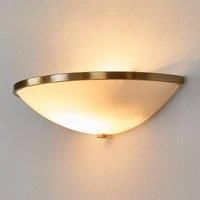 ORION Tayla Wall Light Elegant Old Brass Look