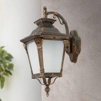 ORION Aiko outdoor wall light, antique finish, hanging