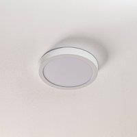 Vika LED ceiling light, round, white, 18 cm