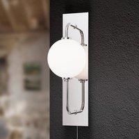 ORION Pipes LED wall light in glossy nickel