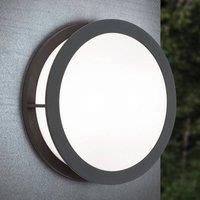 ORION Henry outdoor wall light, 30 cm anthracite