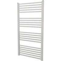 Mersey Designer Towel Radiator 1140x600 White