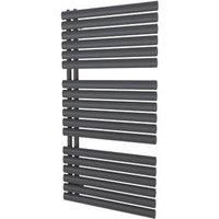 Ximax Fortuna Open Designer Towel Radiator 1164 x 600mm Anthracite 2222BTU (631TR)