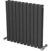 Ximax Fortuna Designer Radiator 600 x 584mm Anthracite 2287BTU (449TR)