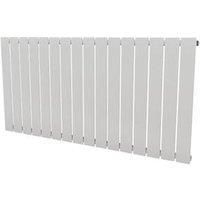 Ximax Vertirad Satin White Horizontal Designer Panel Radiator, (W)1195mm X (H)600mm