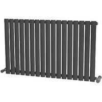 Ximax Fortuna Designer Radiator 600 x 990mm Anthracite 2604BTU (438TP)