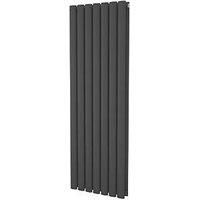 Ximax Fortuna Duplex Designer Radiator 1200 x 410mm Anthracite 2925BTU (676GL)