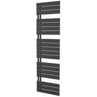 Ximax Oceanus Open Designer Towel Radiator 1720 x 500mm Black 2952BTU (450GL)