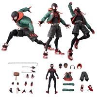 Marvel Spiderman Action Figures Toy Across The Spider-Verse Miles Kids Xmas Gift