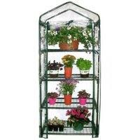 4-Tier Clear Plant Greenhouse