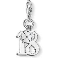 Thomas Sabo 'Lucky Number 18' Charm (0473-001-12)