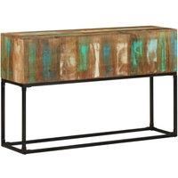 Console Table 120x30x75 cm Solid Reclaimed Wood