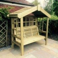 Churnet Valley Garden Furniture Churnet Valley Cottage Arbour Trellis 3