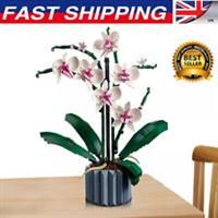 10311 Orchid Artificial Plant Building Set with Flowers,Home Décor UK