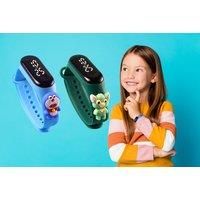 Cartoon Smart Wrist Watch In 8 Colours - Blue