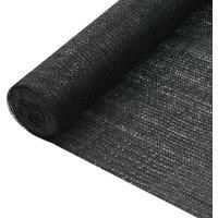 Privacy Net Black 1.2x10 m HDPE 75 g/m