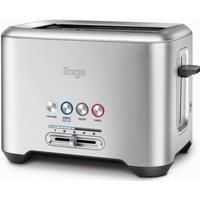 SAGE A Bit More 2-Slice Toaster - Silver, Silver/Grey