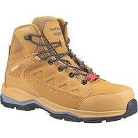 Hard Yakka Atomic Wheat Zip Up S1P SRC Hybrid Safety Midsole Hiker Leather Boots