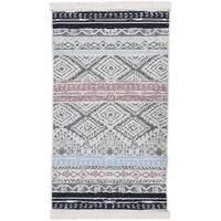 Rug Pink and Aqua 120x180 cm Cotton