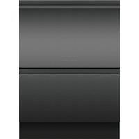 Fisher & Paykel Fisher Paykell DD60D4HNB9 Dishwasher DishDrawer™ Double  12 Place Settings  Black Steel