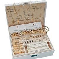 56 Piece Gold Jewellery Set - With Or Without Jewellery Box