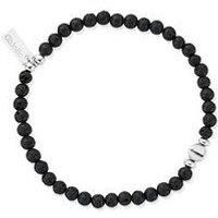 Chlobo Mens Black Lava Bracelet