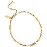 ChloBo Gold Mini Cute Lucky Elephants Anklet GANMC4039