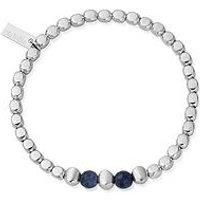 Chlobo Mens Sodalite Cube Bracelet