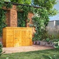 Power 8' x3' Pent Bike Shed