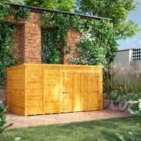 Power 10' x 6' Pent Bike Shed