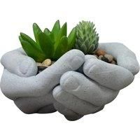 Resin Hands Planter Pot In 3 Sizes