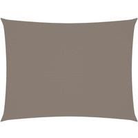 Sunshade Sail Oxford Fabric Rectangular 5x7 m Taupe