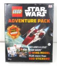 Lego Star Wars Adventure Pack A-Wing Model, 2 x Books & 500 Stickers NEW/SEALED