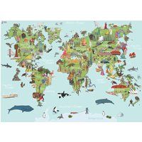 Whole Wide World Map - AmazingWorld Kids' Maps