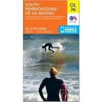 Ordnance Survey Explorer OL 36 South Pembrokeshire Map, D/D