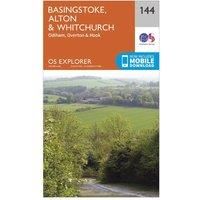 Basingstoke Alton and Whitchurch 144 Explorer Map Ordnance Survey With Digital D