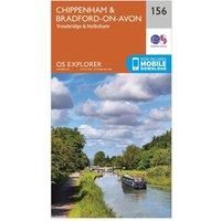 Ordnance Survey Explorer 156 Chippenham & Bradford-on-Avon Map With Digital Version, Orange