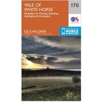 OS Explorer Map (170) Abingdon, Wantage and Vale of White Horse