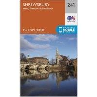 OS Explorer Map (241) Shrewsbury