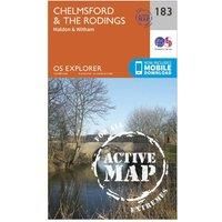 Chelmsford and the Rodings by Ordnance Survey 9780319470558 | Brand New