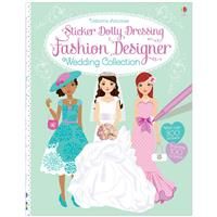 Sticker Dolly Dressing Fashion Designer Wedding Collection