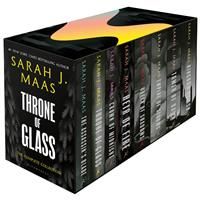 Throne of Glass by Sarah J Maas Sturdy 8 Books The Complete Collection Box Set