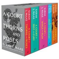 Sarah J Maas 5 Books Collectikon Set A Court of Thorns and Roses