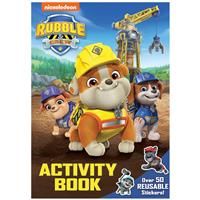 Paw Patrol Rubble & Crew Activity Book - Sticker Book - Paw Patrol - Kid's Activity Books (Paperback)