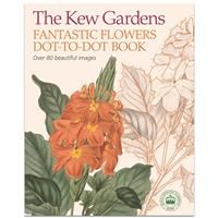 The Kew Gardens Fantastic Flowers Dot-to-Dot Book by David Woodroffe - Art Books (Paperback)