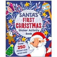 Santa's First Christmas Sticker Activity Book- Igloo Books - Christmas Books - Kid's Activity Books (Paperback)