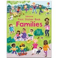 First Sticker Books: Families - Usborne Publishing - Kid's Activity Books(Paperback)